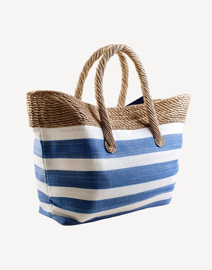 Amalfi Handwoven Straw Tote Bag